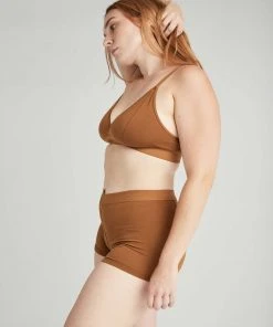RICHER POORER NEW IN FEMME BOXER WOODGRAIN