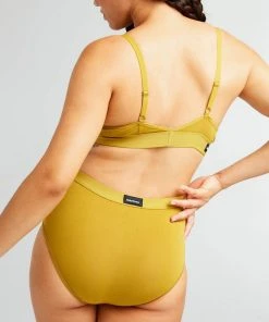 RICHER POORER NEW IN HIGH WAIST BRIEF GOLDEN VERDE 9 RICHER POORER NEW IN HIGH WAIST BRIEF GOLDEN VERDE