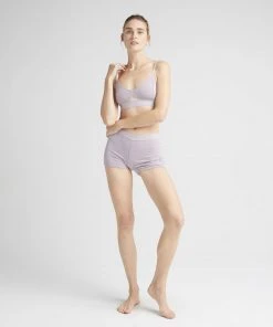 RICHER POORER SPRING '22 CUT OUT BRALETTE AMETHYST SMOKE