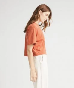 RICHER POORER RELAXED SHORT SLEEVE CROP TEE GINGER SNAP 10 RICHER POORER RELAXED SHORT SLEEVE CROP TEE GINGER SNAP