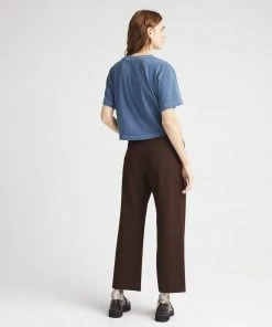 RICHER POORER RELAXED SHORT SLEEVE CROP TEE MOONLIT OCEAN 11 RICHER POORER RELAXED SHORT SLEEVE CROP TEE MOONLIT OCEAN