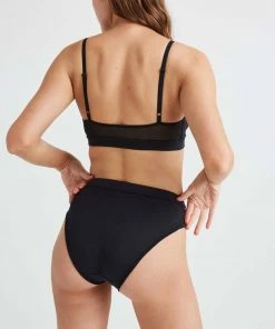 RICHER POORER SPRING '22 HIGH CUT BRIEF BLACK