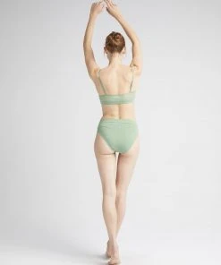 RICHER POORER HIGH CUT BRALETTE SAGE