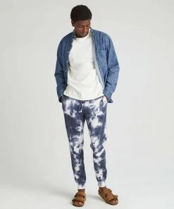 RICHER POORER RECYCLED UNISEX JOGGER SWEATPANTS BLUE STORM 15 RICHER POORER RECYCLED UNISEX JOGGER SWEATPANTS BLUE STORM