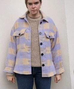 PIPE AND ROW DYLAN PLAID JACKET