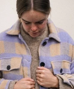 PIPE AND ROW DYLAN PLAID JACKET