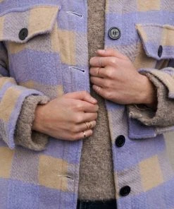 PIPE AND ROW DYLAN PLAID JACKET