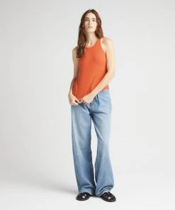 RICHER POORER VINTAGE RIB TANK GINGERSNAP SPRING '22