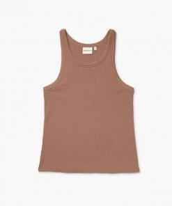 RICHER POORER VINTAGE RIB TANK MOCHA MOUSSE SPRING '22