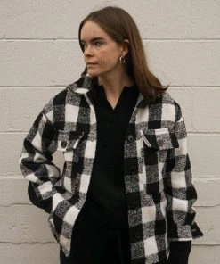 PIPE AND ROW DYLAN PLAID JACKET