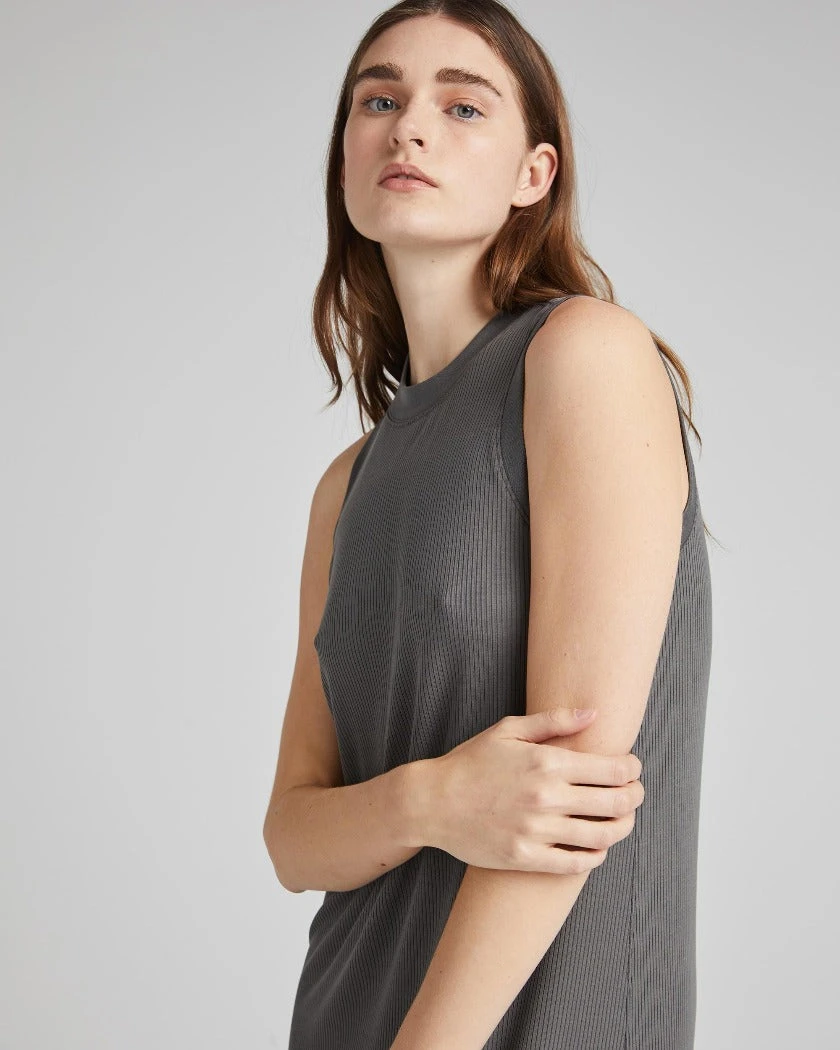 RICHER POORER NEW IN VINTAGE COLUMN RIB DRESS 10 RICHER POORER NEW IN VINTAGE COLUMN RIB DRESS