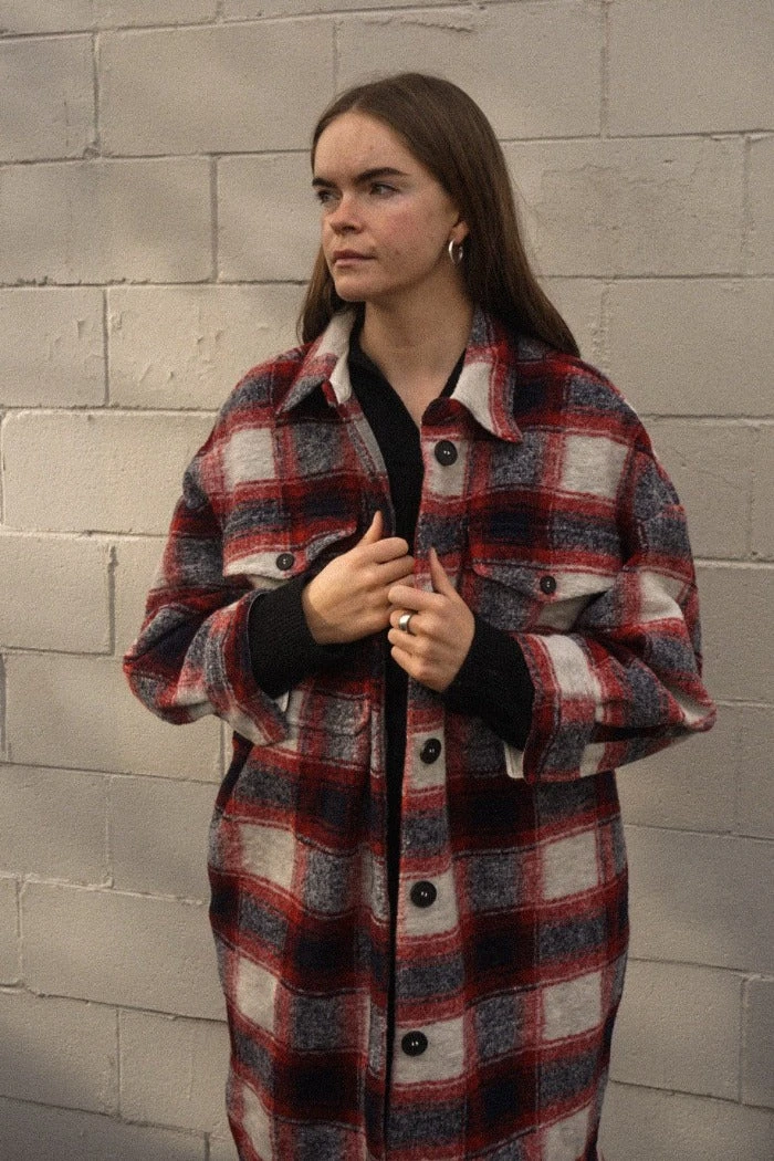 PIPE AND ROW NEW IN BLAKE PLAID COAT 12 PIPE AND ROW NEW IN BLAKE PLAID COAT