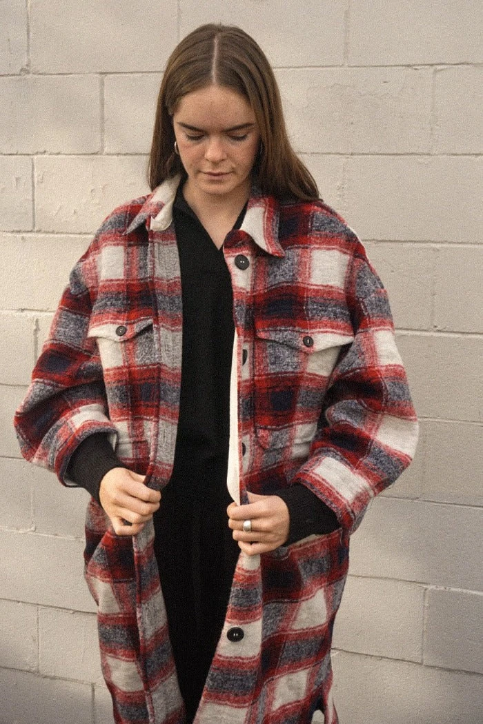 PIPE AND ROW NEW IN BLAKE PLAID COAT 13 PIPE AND ROW NEW IN BLAKE PLAID COAT