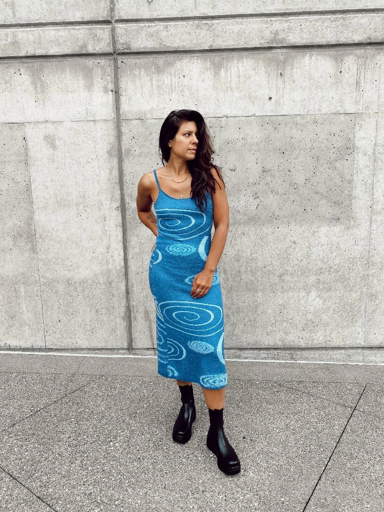 HOUSE OF SUNNY GALAXY HOCKNEY DRESS 4 HOUSE OF SUNNY GALAXY HOCKNEY DRESS