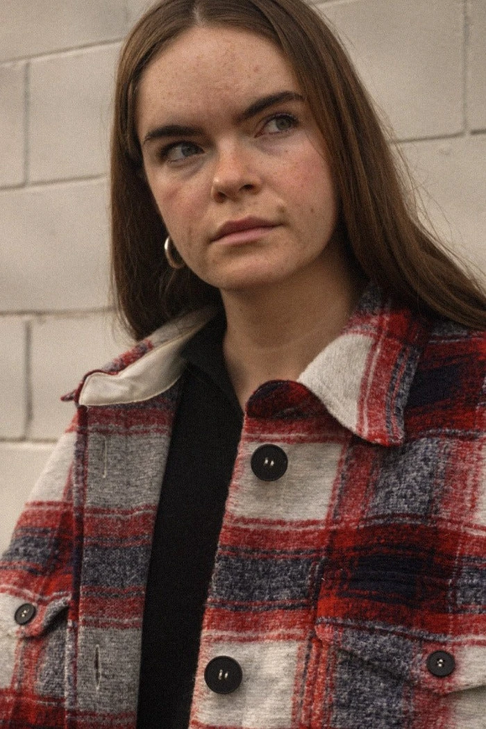 PIPE AND ROW NEW IN BLAKE PLAID COAT 14 PIPE AND ROW NEW IN BLAKE PLAID COAT