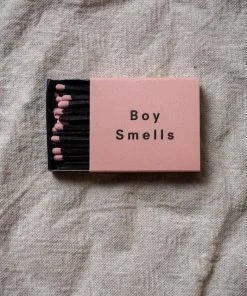 BOY SMELLS NEW IN PINK MATCHES