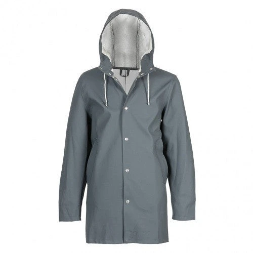 STUTTERHEIM STOCKHOLM JACKET CHARCOAL 3 STUTTERHEIM STOCKHOLM JACKET CHARCOAL