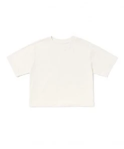 RICHER POORER RELAXED SHORT SLEEVE CROP TEE BONE CLOTHING