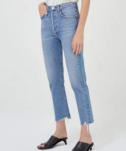 AGOLDE RILEY HI RISE CROP HAVEN SPRING '22