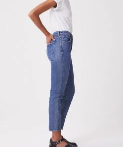 AGOLDE NEW IN RILEY HI RISE CROP TRANSFER