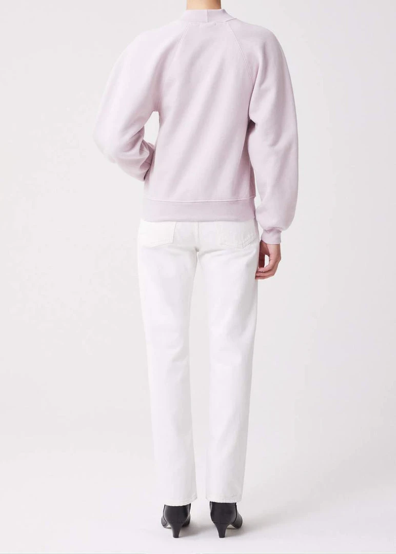 AGOLDE SALE TARRON MOCK NECK SWEATSHIRT 4 AGOLDE SALE TARRON MOCK NECK SWEATSHIRT