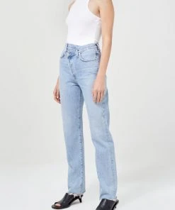 AGOLDE SPRING '22 CRISS CROSS STRAIGHT 6 AGOLDE SPRING '22 CRISS CROSS STRAIGHT