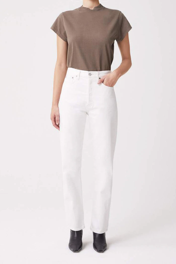 AGOLDE CLOTHING ANIKA CAP SLEEVE TEE 5 AGOLDE CLOTHING ANIKA CAP SLEEVE TEE