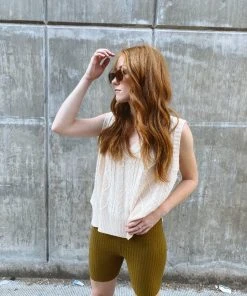 PIPE AND ROW SALE RIBBED BIKE SHORTS