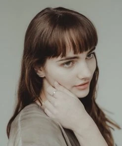 HANNAH NAOMI THICK BEAD STACKING RING SILVER 11 HANNAH NAOMI THICK BEAD STACKING RING SILVER