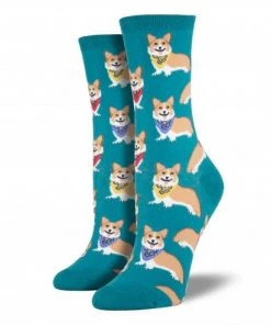 PIPE AND ROW CORGI SOCKS NEW IN