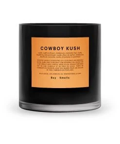 BOY SMELLS COWBOY K*SH MAGNUM CANDLE