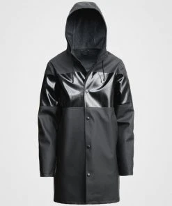 STUTTERHEIM STOCKHOLM JACKET STRIPE BLACK