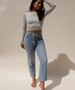 AGOLDE 90'S CROP REPLICA NEW IN