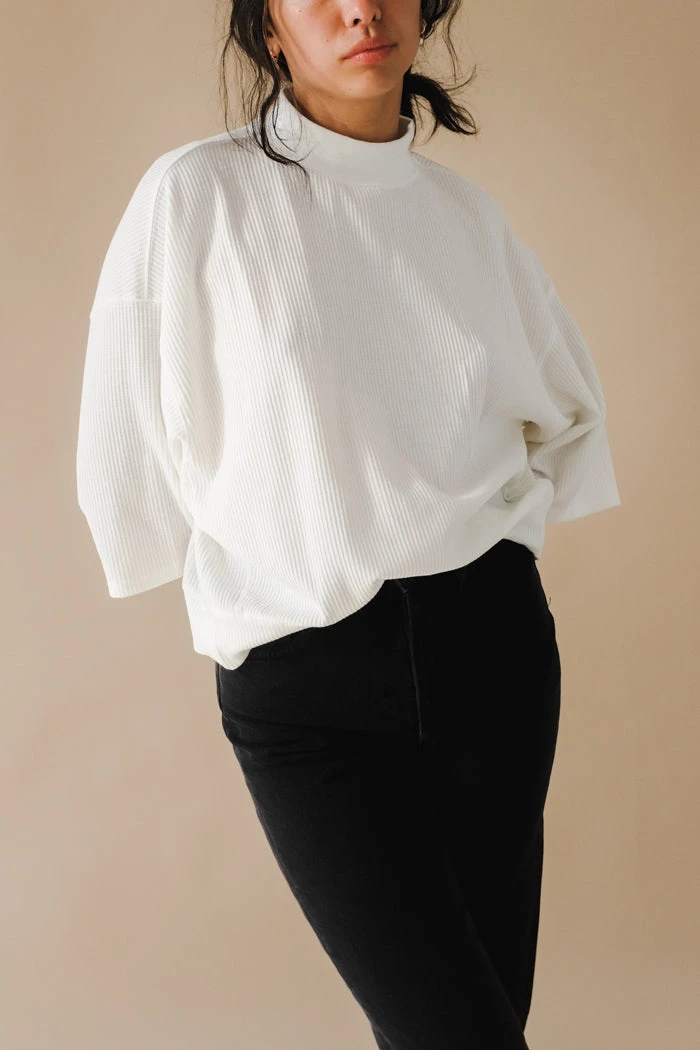 ARAMINTA JAMES SPRING '22 WAFFLE TURTLENECK 2 ARAMINTA JAMES SPRING '22 WAFFLE TURTLENECK