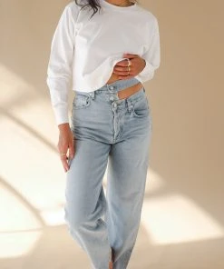 AGOLDE SPRING '22 BROKEN WAISTBAND JEAN