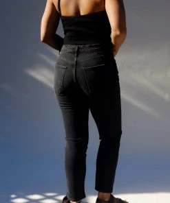 AGOLDE RILEY HI RISE CROP PANORAMIC