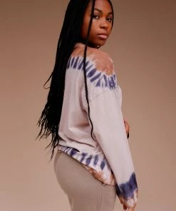 RICHER POORER SALE UNISEX RELAXED LONG SLEEVE TEE TIE DYE