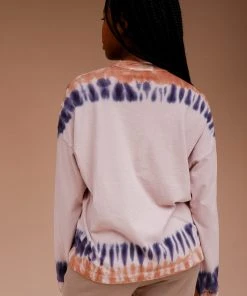 RICHER POORER SALE UNISEX RELAXED LONG SLEEVE TEE TIE DYE