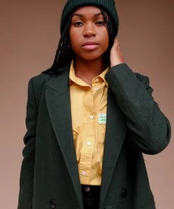 PIPE AND ROW NEW IN SMITH BEANIE PINE GREEN