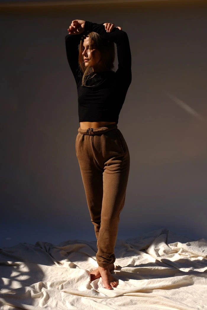 JOAH BROWN EMPIRE JOGGER FRENCH TERRY 3 JOAH BROWN EMPIRE JOGGER FRENCH TERRY