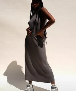 RICHER POORER NEW IN VINTAGE COLUMN RIB DRESS