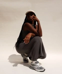 RICHER POORER NEW IN VINTAGE COLUMN RIB DRESS 15 RICHER POORER NEW IN VINTAGE COLUMN RIB DRESS