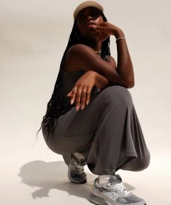 RICHER POORER NEW IN VINTAGE COLUMN RIB DRESS 23 RICHER POORER NEW IN VINTAGE COLUMN RIB DRESS