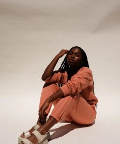 RICHER POORER SALE RECYCLED FLEECE JOGGER SWEATPANT CLAY