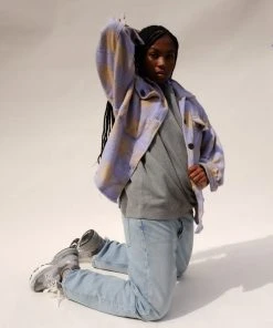 PIPE AND ROW DYLAN PLAID JACKET