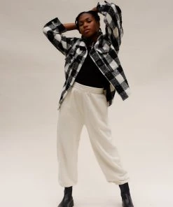 PIPE AND ROW DYLAN PLAID JACKET