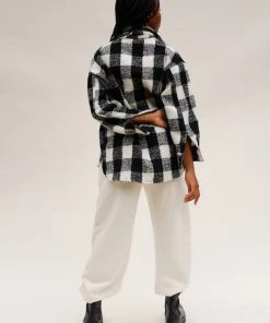 PIPE AND ROW DYLAN PLAID JACKET