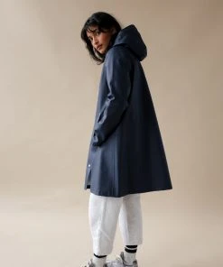 STUTTERHEIM MOSEBACKE RAIN JACKET NAVY