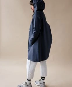 STUTTERHEIM MOSEBACKE RAIN JACKET NAVY