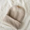 PIPE AND ROW SMITH BEANIE KHAKI NEW IN